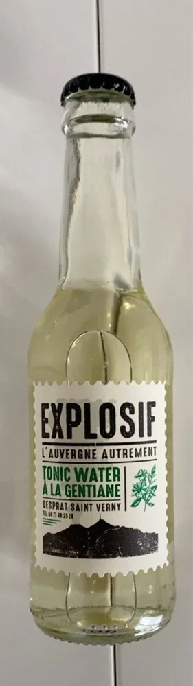Tonic water à la gentiane
