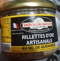 Rillettes d'oie artisanale