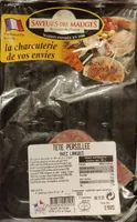 Tête persillée avec langues