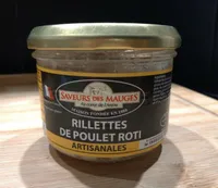 Rillettes de poulet rôti artisanales