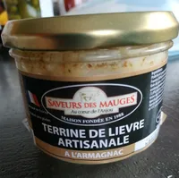 Terrine de lièvre artisanale à l'armagnac
