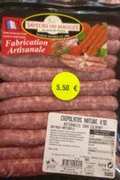 Chipolatas nature