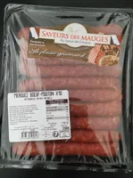 Merguez bœuf-mouton x10 saveurs des mauges