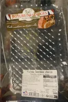 Plateau saucisses chrorizo