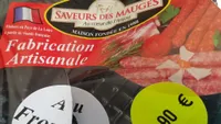 Saucisses au fromage saveur des Mauges