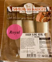 Boudin blanc royal