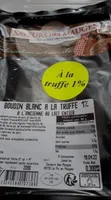 Boudin blanc à la trufe