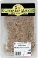 Rillettes d'oie Saveurs des Mauges, tranche de
