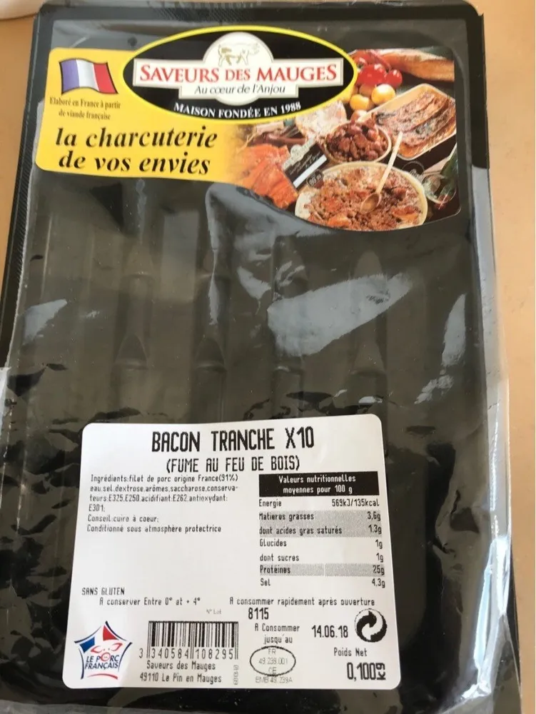 Bacon tranche