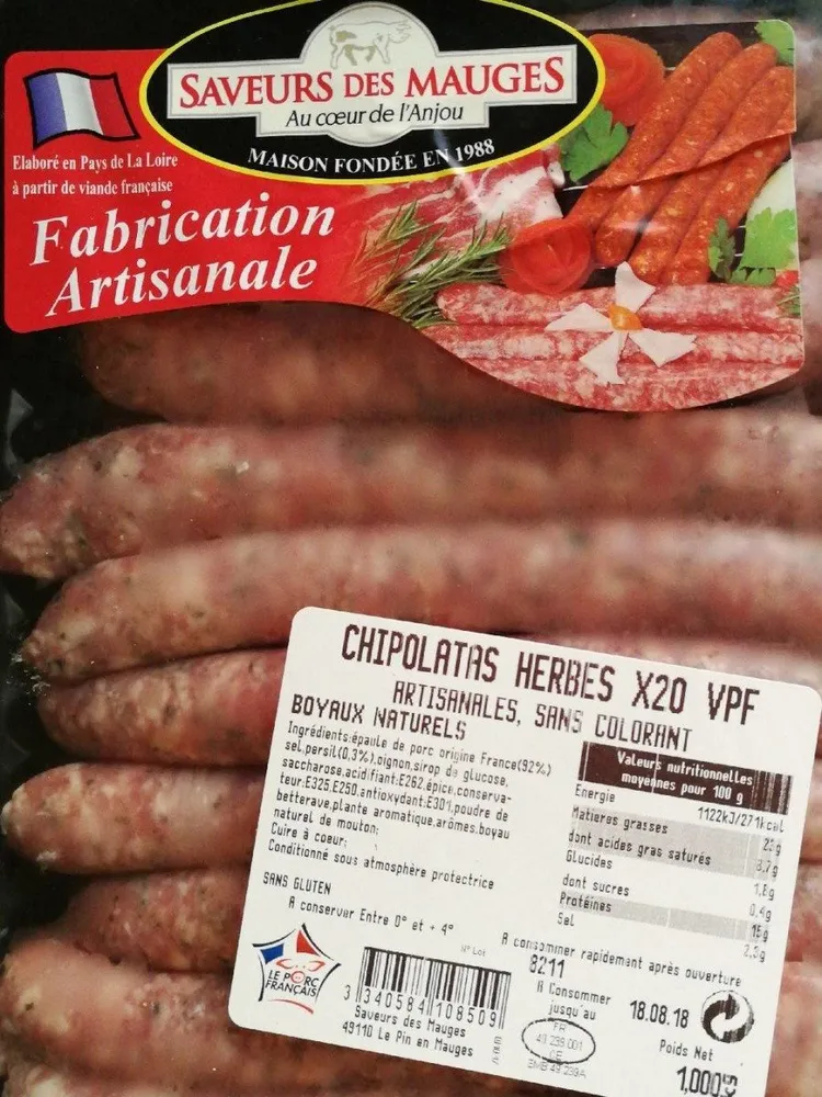 Chipolatas herbes