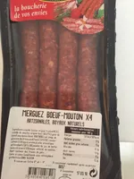 Merguez boeuf mouton