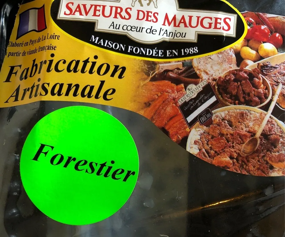 Boudin blanc forestier