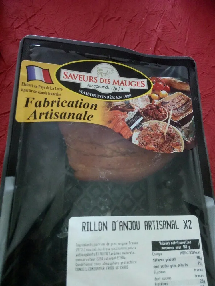 Rillon d'anjou artisanal