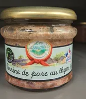 Terrine de porc au thym