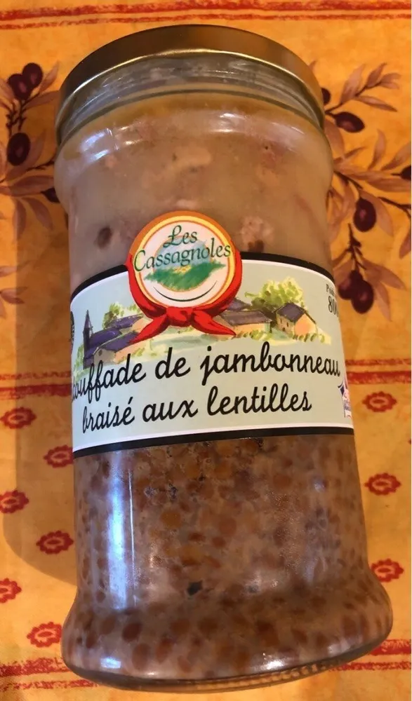 Estouffade de jambonneau braisé aux lentilles PROGRE