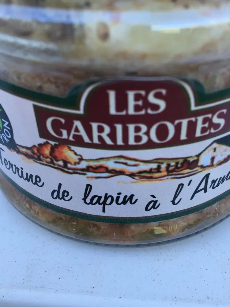 Terrine de lapin à l'armagnac