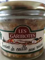 Terrinne de cailles aux raisins