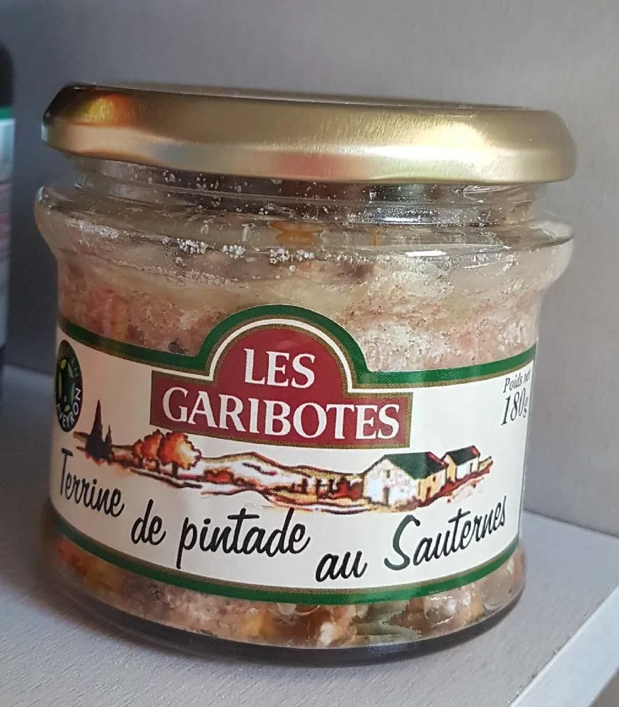 Terrine de pintade au sauternes