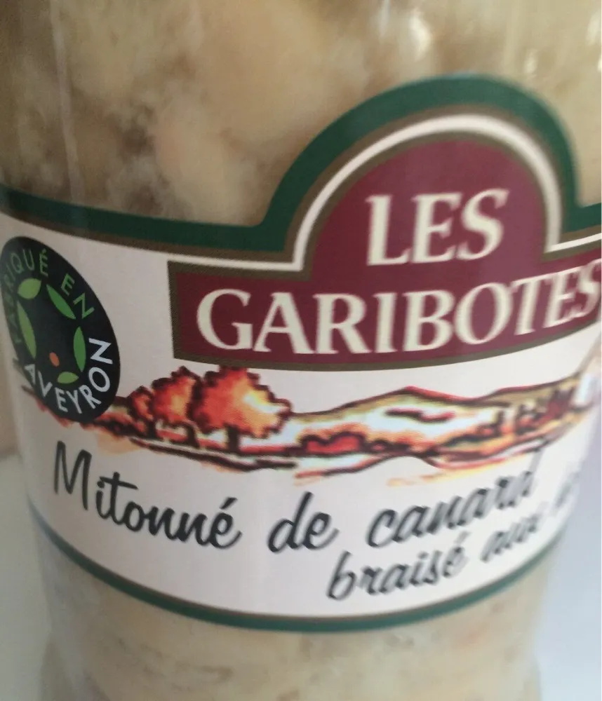 Mitonné de canard braisé aux haricots