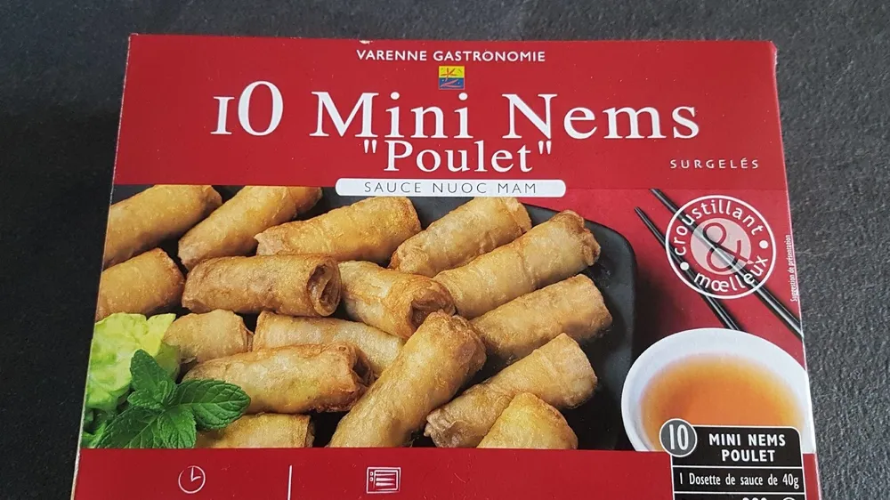 Mini nems poulet