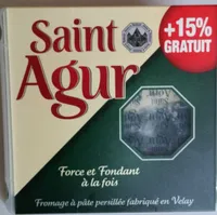 Saint Agur +15% gratuit