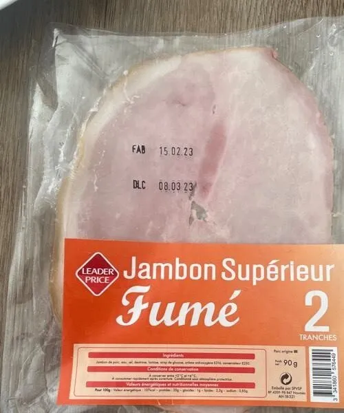 Jambon Supérieur Fumé