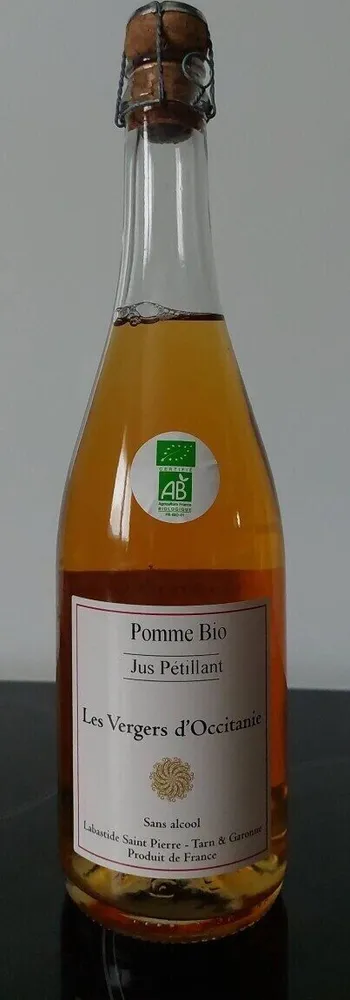 Pomme Bio Jus Pétillant