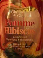Jus pomme hibiscus