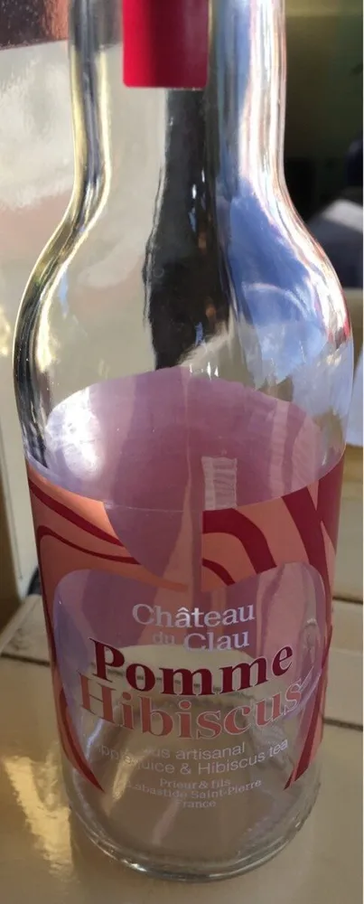 Jus artisanal Pomme Hibiscus
