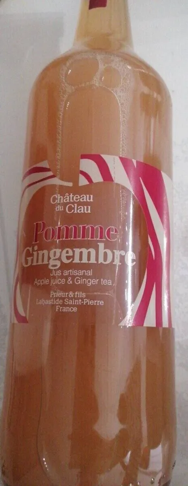 Jus artisanal pomme Gingembre