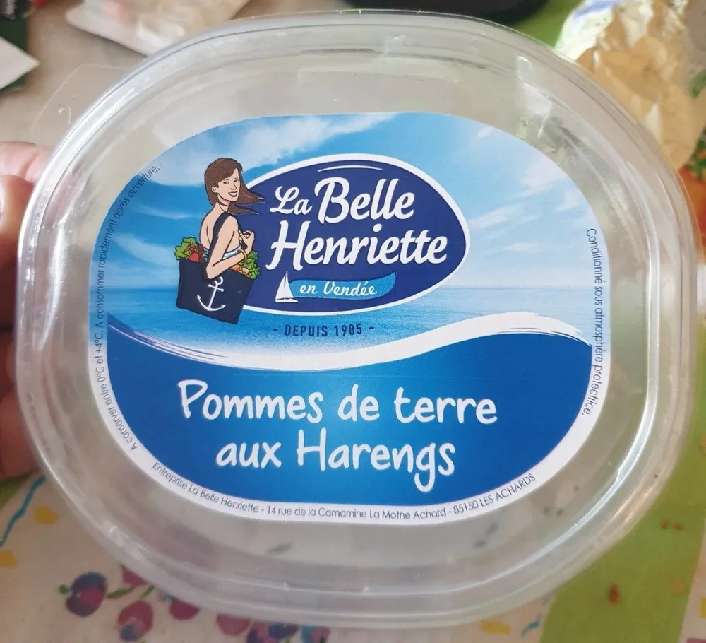 Salade de harengs aux pommes de terre LA BELLE HENRIETTE