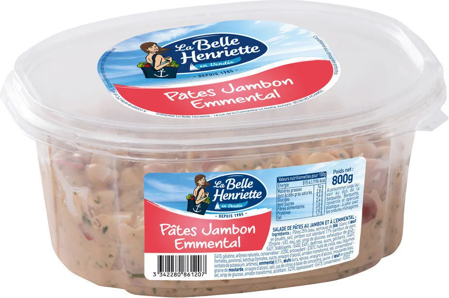 Pâtes jambon emmental