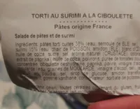 Torti au surimi a la ciboulette