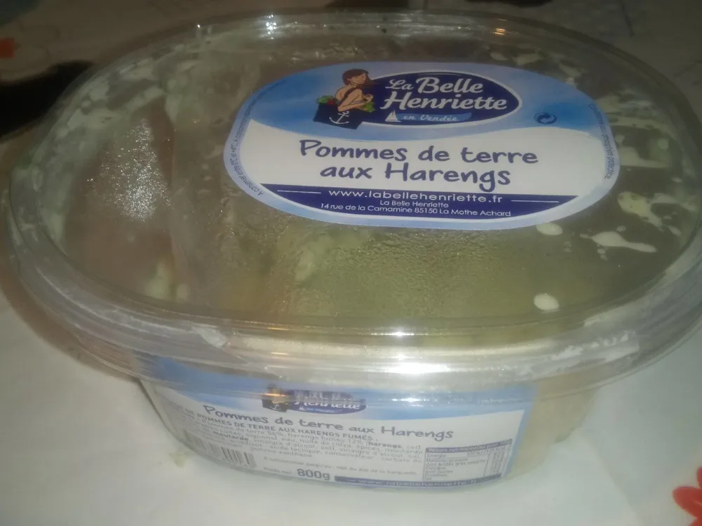 Pommes de terre aux harengs