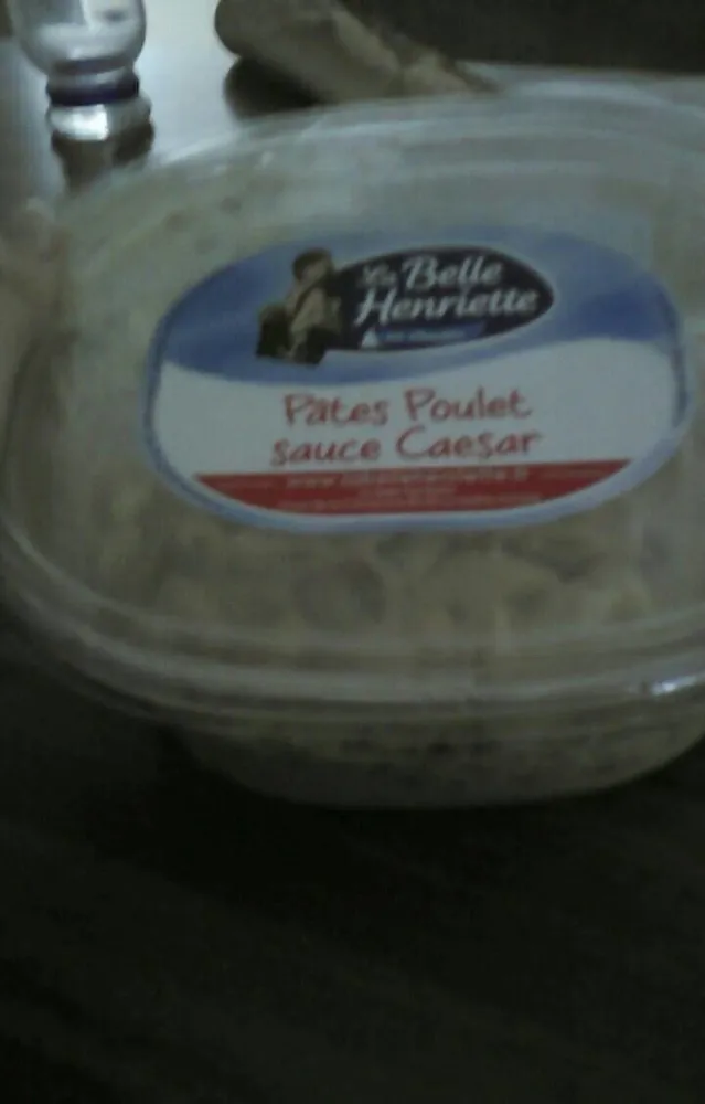 Pâtes Poulet Sauce Caesar