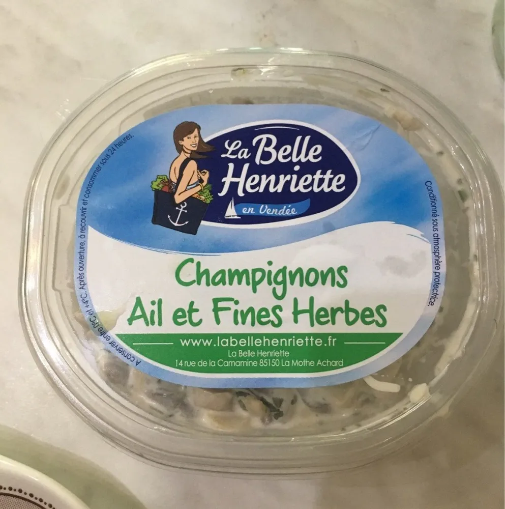 Champignons ail et fines herbes