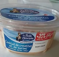 Cocktail de crevettes et de surimi