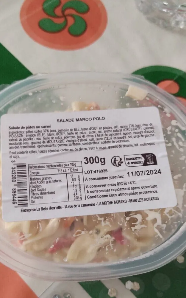 Salade Marco Polo