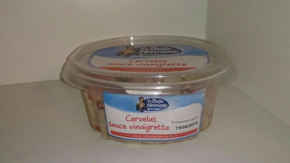 Cervelas sauce vinaigrette