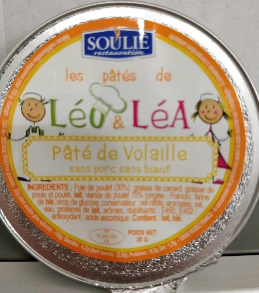 Pâté de volaille - Léo & Léa