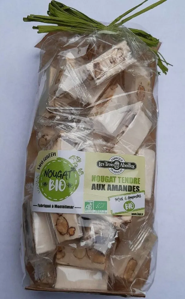 Nougat tendre aux amandes