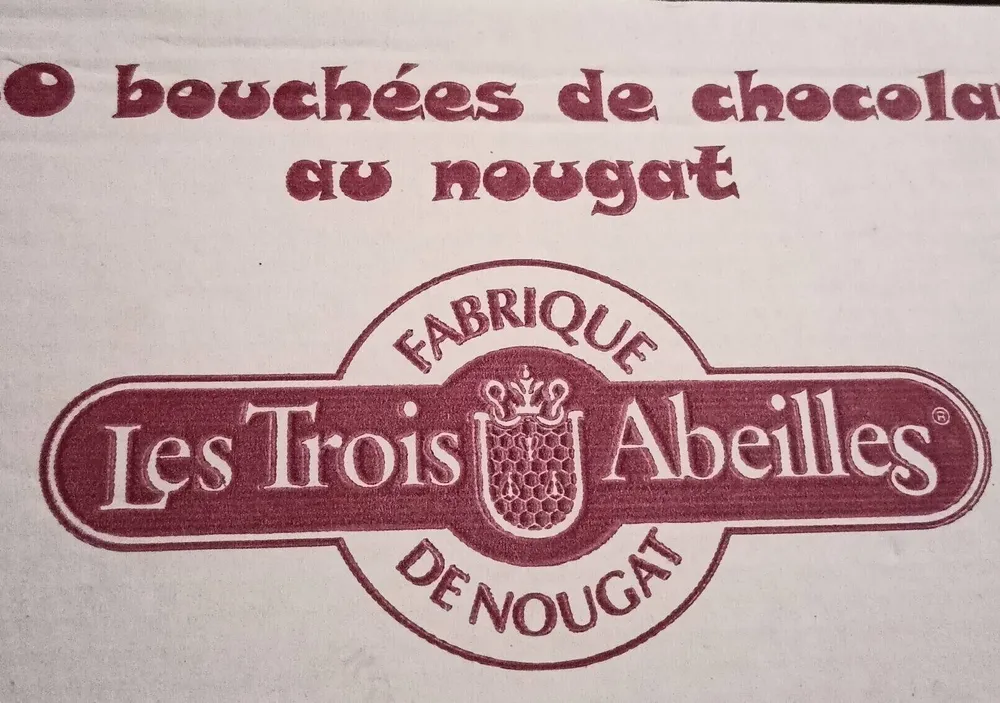 Bouchées de chocolat au nougat
