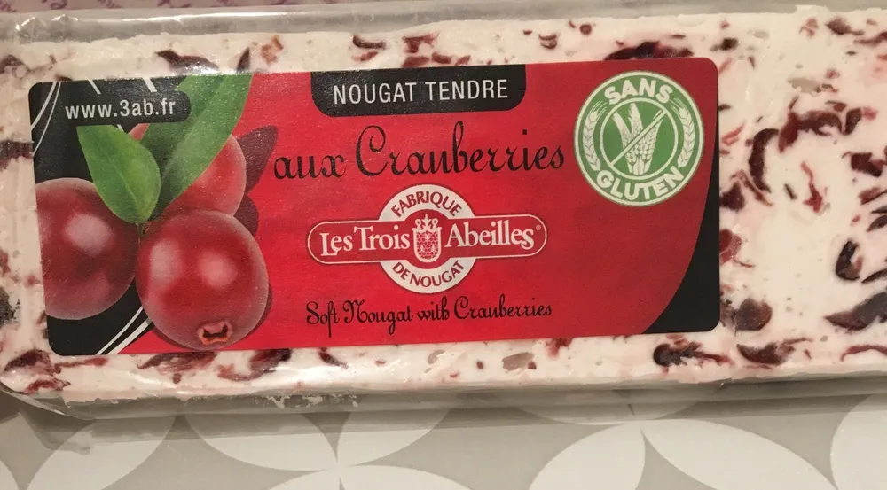 Les trois abeille aux cranberries
