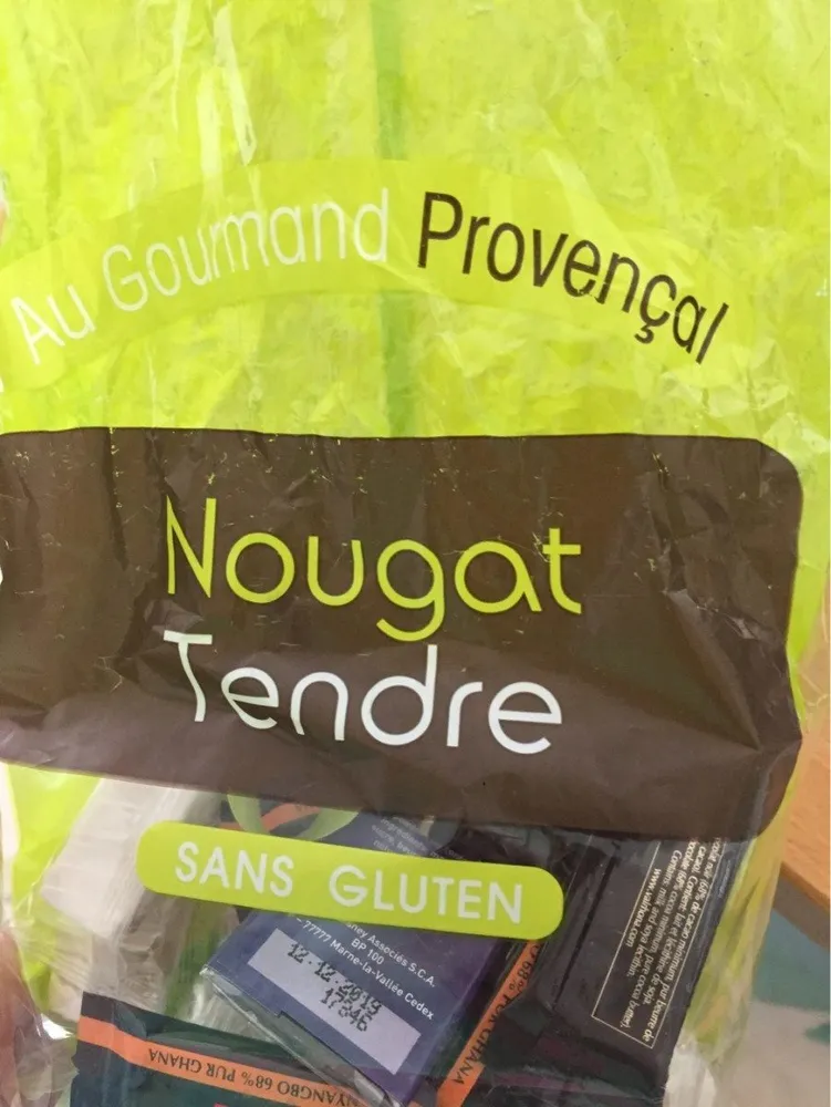 Nougat tendre sans gluten
