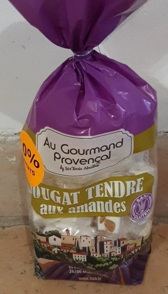 Nougat tendre aux amandes