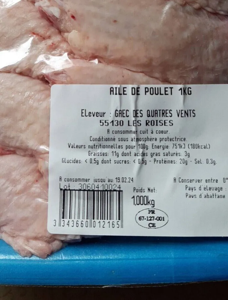 Ailes de poulet