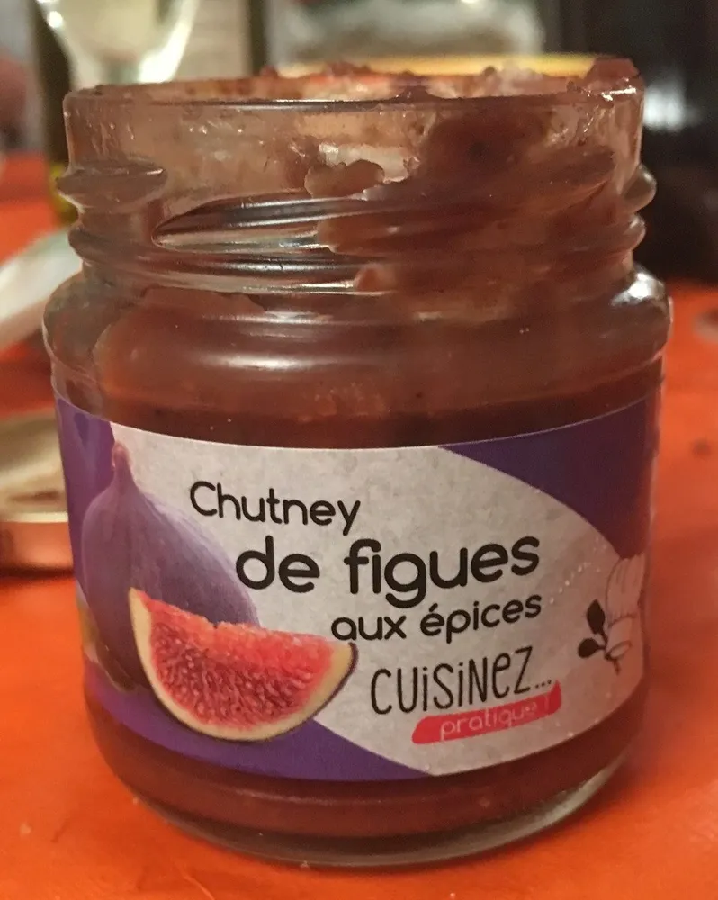 Chutney de figues aux épices