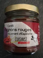 Confit d oignons rouges au piment d espelette
