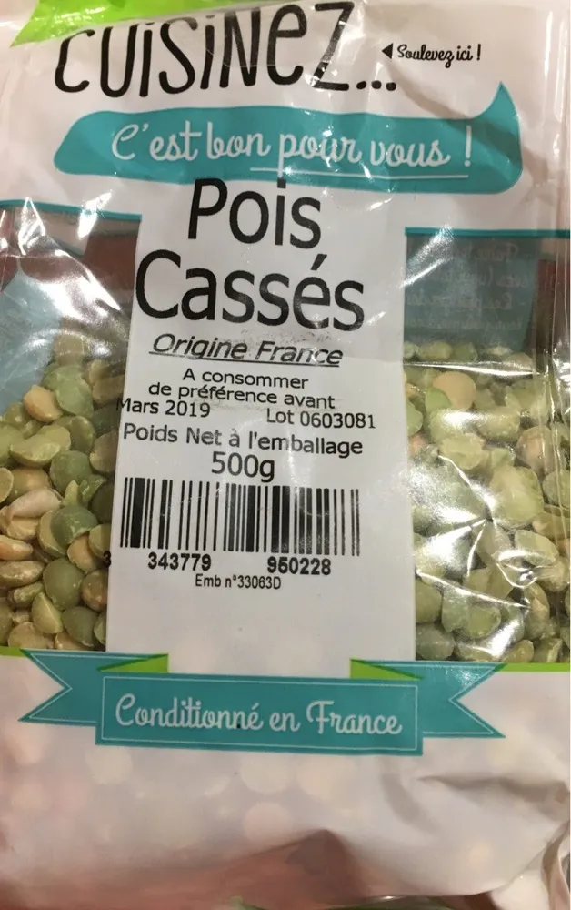 Pois cassé