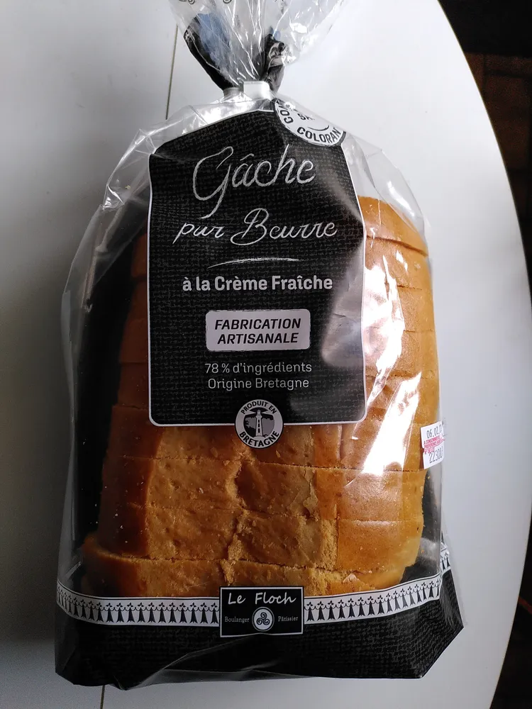 Gâche à la crème fraîche